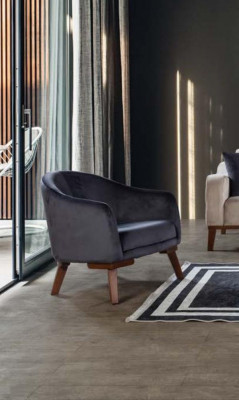 Woonkamer bankstel Bankstel 3+3+1 Blauwe bekleding Set Stoel Textiel Woonkamer bankstel Bankstel 3+3+1 Blauwe stoffering Set Stoel Textiel