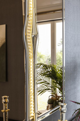 Spiegel Goud Woonkamer Stijl Modern Meubels Wandspiegel Ontwerp Elegant Nieuw