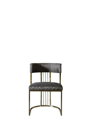 Stoel Grijs Eetkamer Modern Stoelen Eetkamer Design Elegant Meubilair Metaal Nieuw