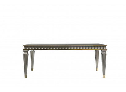 Eettafel Wit Eetkamer Hout Meubels Ontwerp Elegant Tafel Luxe Stijl