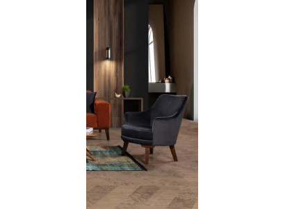 Ontwerp woonkamer fauteuil 1-zits Modern stof Polyester Kleur Grijs