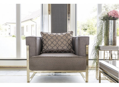 Fauteuil Beige Woonkamer Ontwerp Elegant Meubilair Modern 1-Zits Mooi Luxe Nieuw