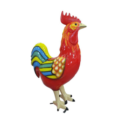 Haan levensgrote figuur decoratie standbeelden sculptuur tuindecoratie beelden 180 cm nieuw