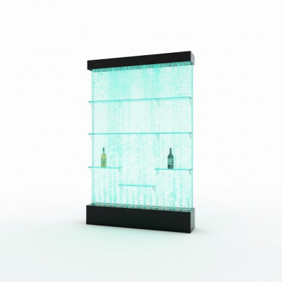 Toonbank Rekken Ontwerper Verlichte Led Watermuur Barrek Kolom