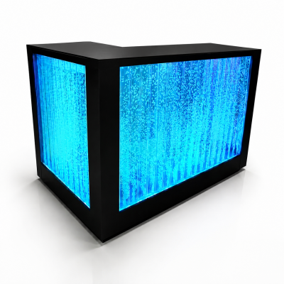 Tafel Water Bar Muur Bar Toonbank Verlichte bartafel Barkruk Led