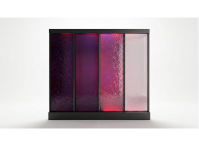 Wandpaneel met waterbellen LED-watermuur Decoratieve designer watermuur
