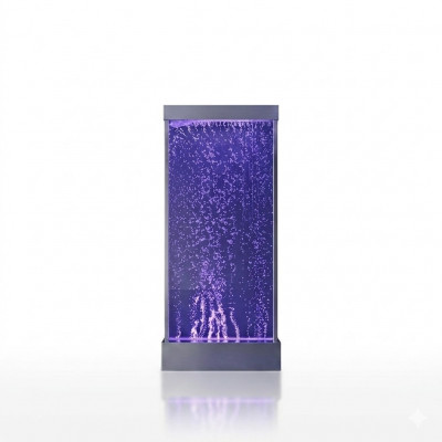 Watersäule waterwand Waterval LED Luxe Design Inrichting Metaal.