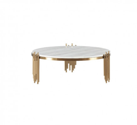 Luxe grijs met gouden elementen Jugendstil woonkamer set 3+2+1