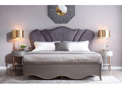 Bedframe Ontwerp Gestoffeerd Bed Bedden Hotel Hotelbed 180x200cm Echt Hout