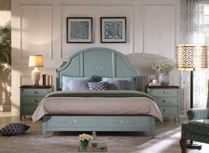 Bed 2x Nightstand 3 pcs. Bedroom Set Design Modern Luxury Bedroom New  Bed 2x Nachtkast 3-dlg. Slaapkamer Set Design Modern Luxe Slaapkamer Nieuw
