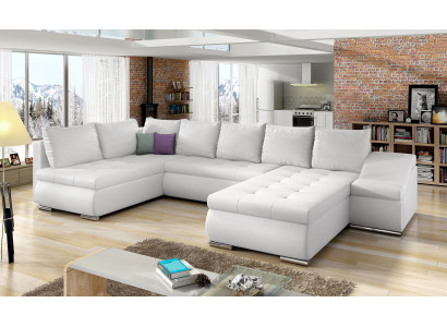 XXL grote woonlandschap bankstel bekleding hoekbank sofa banken banken textiel garnituur