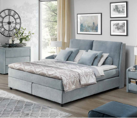 Boxspringbed Bed Hotel Upholstery Luxury Beds Marriage Double Bed 140 160 180