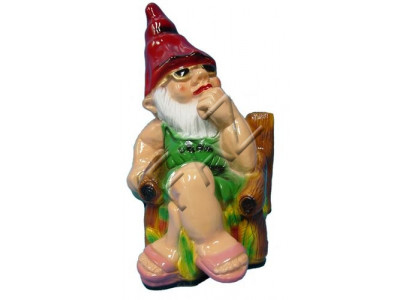 Standbeeld Dwerg Figuur Tuin Beeldhouwwerk Beelden Beeldhouwwerken Decoratie 51cm