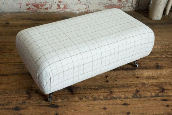 Chesterfield voetenbank Ottomaanse kruk klassiek bijzet relax fauteuil bank nieuw