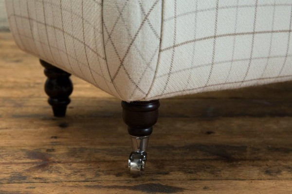 Chesterfield voetenbank Ottomaanse kruk klassiek bijzet relax fauteuil bank nieuw