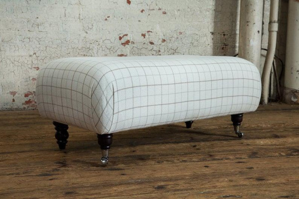 Chesterfield voetenbank Ottomaanse kruk klassiek bijzet relax fauteuil bank nieuw