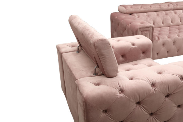 Klassiek design bank Chesterfield 3+1 zits bank zitkussen set nieuw
