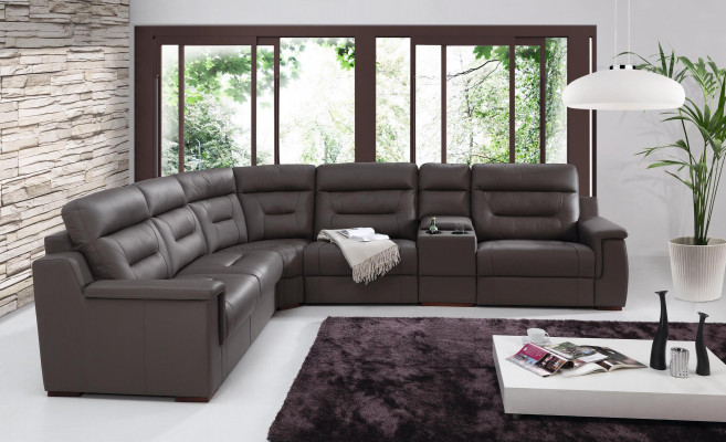 Hoekbank met opbergruimte, koellade, slaapfunctie, slaapsbank, sofas, gestoffeerd woongedeelte.
