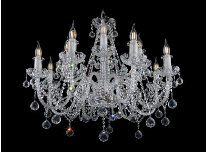 Klassieke plafondkroonluchter lamp verlichting Kristal Nieuw Bohemen