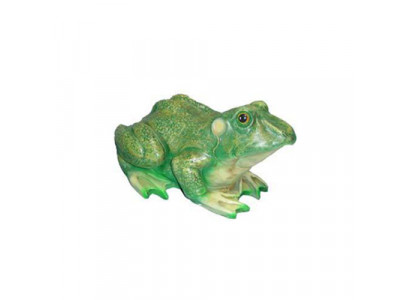 Abstracte sculptuur kikker decoratie figuur kunststof decoratie standbeeld 20cm beelden
