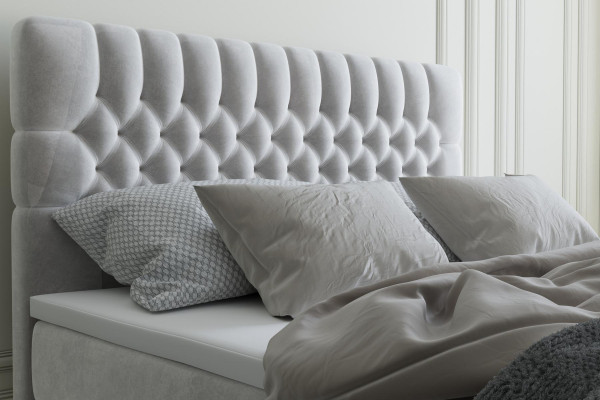 Boxspringbed Hotel Dubbel Chesterfield Luxe Bedden Bekleding Kast Functie