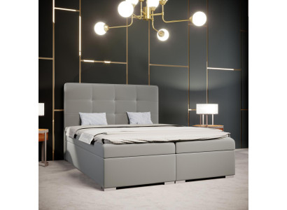 Chesterfield Boxspringbed Hotel Dubbel Compleet Set Matras Topper Bedden Nieuw