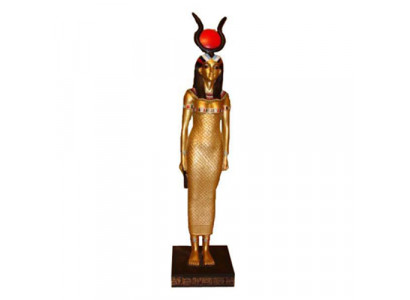 Egypte Beeldhouwwerk Godin Isis Beeld Statue Beelden Beelden Klassieke Stijl 33cm Nieuw