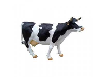 Koeienstandbeeld Rund decoratie boerderij tuin koeien sculptuur koe 210 cm nieuw