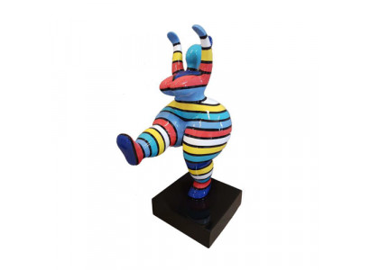 Abstracte Designer Kunst 50cm Beeld Standbeeld Kleurig Beschilderde Sculpturen Beelden Nieuw