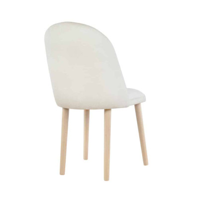 Moderne fauteuil stoel 1x eetkamer tv-lounge zitting gestoffeerde stoel nieuw textiel