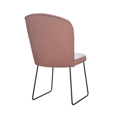 Design stoel zitting praktijk eetkamer stoelen textiel stof bekleding wachtkamer advocatenkantoor.