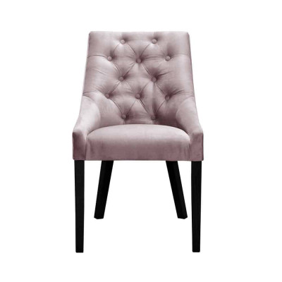 Chesterfield Groep 4-delige Set Lounge Clubstoelen Luxe Gestoffeerde Stoelen Roze