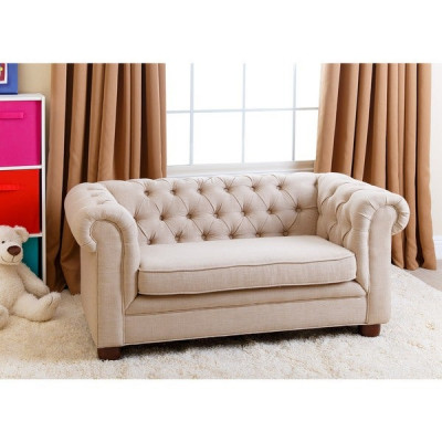 Landhaus tweezits - Chesterfield sofa zitcomfortabele bank stof jvmoebel ®