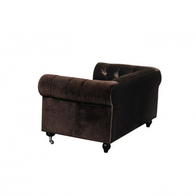jvmoebel ® - Lederen Sofa Bankstel Royal Bruin Bekleding Tweezits Bankstel Nieuw