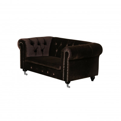 jvmoebel ® - Lederen Sofa Bankstel Royal Bruin Bekleding Tweezits Bankstel Nieuw