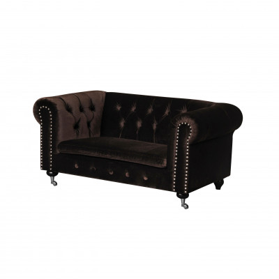 jvmoebel ® - Lederen Sofa Bankstel Royal Bruin Bekleding Tweezits Bankstel Nieuw