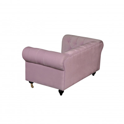 jvmoebel ® Lederen bank Sofa - Design Bekleding Driesterr bankstel Roze Nieuw