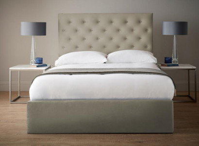 Bett Chesterfield gestoffeerd bed luxe tweepersoons slaapkamer designbed bedden nieuw