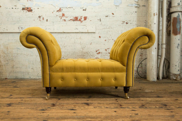 Chesterfield Sofa 1,5 ZITTER Bekleding Designer Banken Sofa's Set Bank Zitting