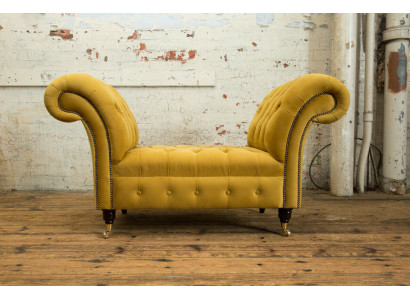 Chesterfield Sofa 1,5 ZITTER Bekleding Designer Banken Sofa's Set Bank Zitting