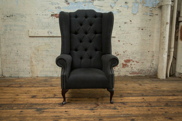Oorfauteuil Chesterfield Fauteuil Sofa Bekleding Leunstoel Woonkamer Relax Club