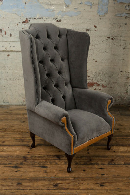 Chesterfield fluwelen fauteuil sofa stoffering sofa's design luxe bank relax televisie nieuw