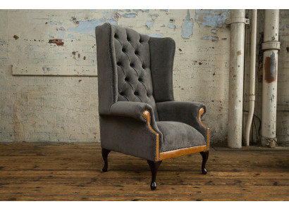 Chesterfield fluwelen fauteuil sofa stoffering sofa's design luxe bank relax televisie nieuw