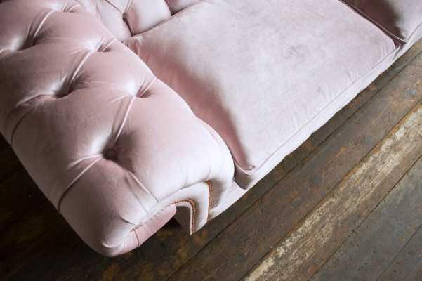 Chesterfield 3-zits design slaapbank bankstel bekleding banken textiel driezitter