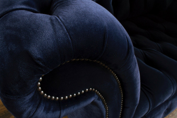 Chesterfield Sofa Bankstel Bekleding Set 1,5-zits Banken Klassieke Eenzitter