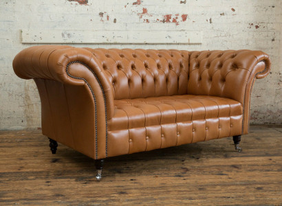 Bank 2-Zits Leren Bankstel Couch Televisiefauteuil Gestoffeerde Bank Loungesofa Tweezitter