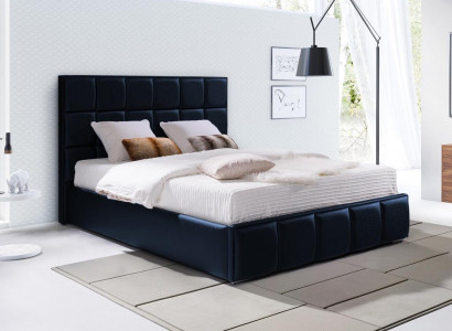 Zwart bed kussen ontwerp luxe tweepersoonsbedden slaapkamer jvmoebel® nieuw
