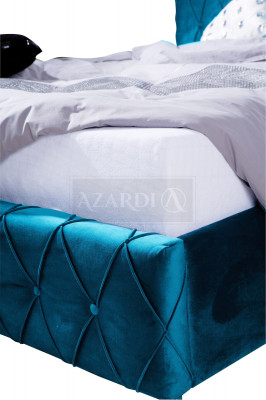 Bett Polster Design Luxe Dubbel Hotelbedden Echtpaar 160 x 200cm Slaapkamer Fluweel