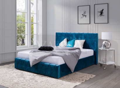 Bett Polster Design Luxe Dubbel Hotelbedden Echtpaar 160 x 200cm Slaapkamer Fluweel