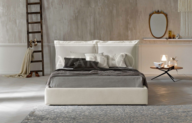Bett Polster Design Luxe Dubbel Hotelbedden 180x200cm Slaapkamer Leer Nieuw